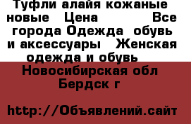 Туфли алайя кожаные, новые › Цена ­ 2 000 - Все города Одежда, обувь и аксессуары » Женская одежда и обувь   . Новосибирская обл.,Бердск г.